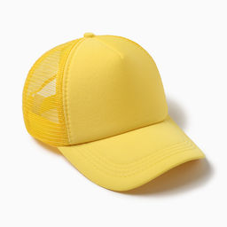 Бейсболка, желтый, размер 56-58