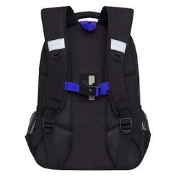 RB-453-3 Рюкзак школьный с картхолдером на держателе - Grizzly фото 3