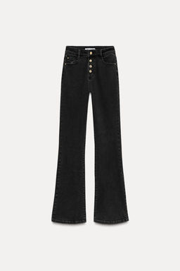 Z1975 FLARED HIGH-WAIST JEANS - Zara фото 7