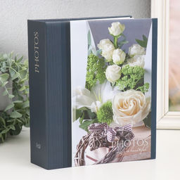 Фотоальбом на 200 фото 10×15 см «Цветы», 50 листов