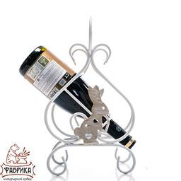 Бутылочница настольная металлическая 210-002 - Фабрика интерьерной ковки фото 2