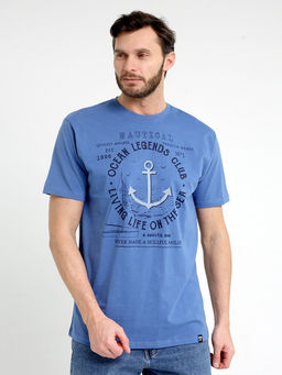 Футболка мужская _ 02285/Nautical