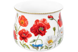 Кружка 250 мл 11*8,5*7 см Маки бочонок, фарфор NEW BONE CHINA - Elan gallery фото 15
