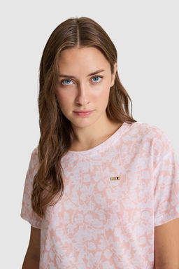 Kad_n A__k Pembe Bisiklet Yaka Ti__rt - U.s. polo assn фото 2
