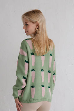 9911 Джемпер светло-зелёный - Martichelli фото 4