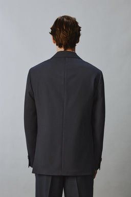 BLAZER RELAXED FIT 100% LANA / Marino - Zara фото 3