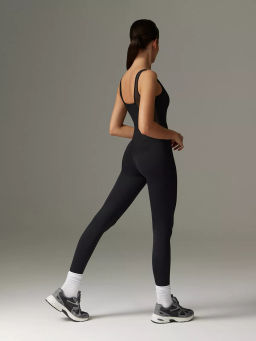 Моделирующий комбинезон со вставками из сетки - NEVERLATE фото 2