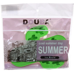 Цена за 5 шт. Форма для льда силиконовая "Кактус" 18*14,5см, цвета микс