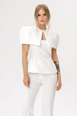 Блуза Pirs 6609 молочный