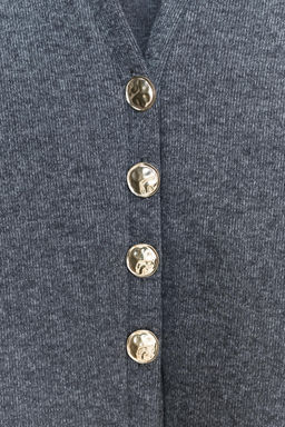SOFT BUTTON CARDIGAN - Zara фото 14