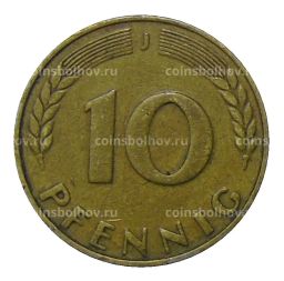 10 пфеннигов 1949 года J Германия