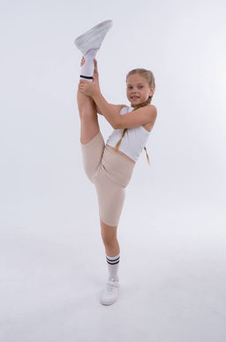 Велосипедки в рубчик для девочки Happy Fox  фото 15