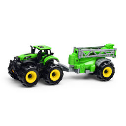 Трактор "Фермерский" с сеялкой, в коробке