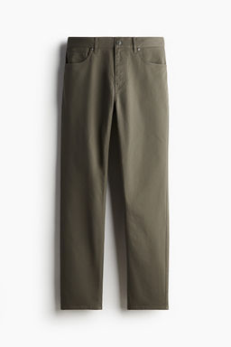 Pantalon en sarga de algodon Slim Fit - H&m фото 5