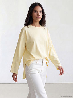 Bisiklet Yaka Kad?n Sweatshirt Tunik