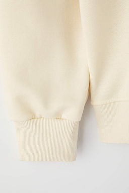 Tas Kal?n Sardonsuz Aksesuar Cicek Detayl? Oversize/Genis Kesim Orme Sweatshirt TWOAW26SW00004 - Trendyolmilla фото 7