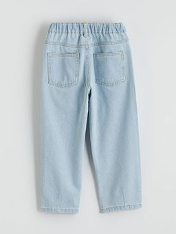 Baggy Fit Erkek ?ocuk Jean Pantolon