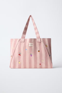 SHOPPER RAYAS FRUTAS / Multicolor