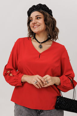 Блуза ANELLI 1802-Р тот самый красный