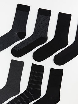 Desenli Erkek Soket ?orap 7li