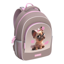 Цена за 1 шт. Ученический рюкзак с грудной перемычкой ErichKrause ErgoLine® 15L Frenchie