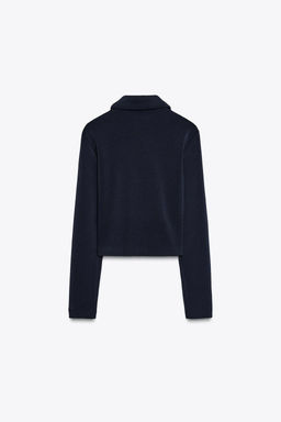 CREPE ZIP-UP JACKET - Zara фото 17