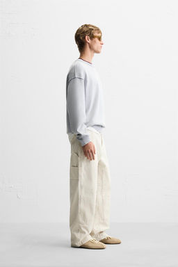 WASHED REVERSE EFFECT SWEATER - Zara фото 5