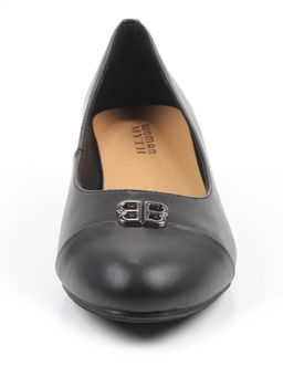 06-M47-4 BLACK Туфли женские (натуральная кожа)