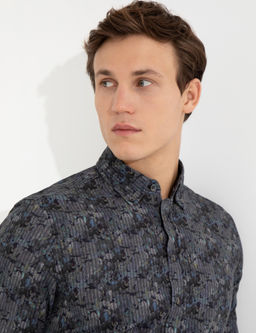 Ye_il Slim Fit Uzun Kollu G_mlek