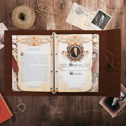 Родословная книга «Наш род», 56 листов, бордо, 35×23.5 см