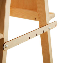 Мольберт тип «Хлопушка», двусторонний, 120×60×65 см, планшет 60×60 см, неокрашенное дерево, Calligrata