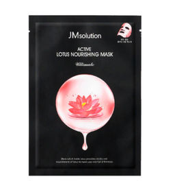 Питательная тканевая маска с экстрактом лотоса JMSOLUTION, 30мл