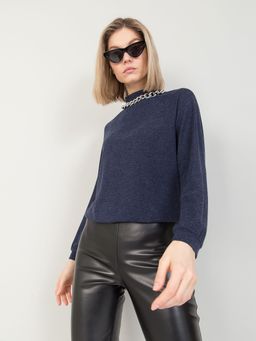 Джемпер PRIZ с рукавом покроя реглан - Stilla фото 13