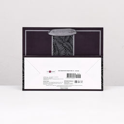 Пакет подарочный тёмно-фиолетовый, 23 х 17,8 х 9,8 см - Simaland фото 2