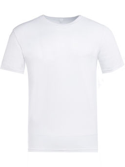 Футболка мужская Collorista, плотность 145 г/м², белая, размер 42-44