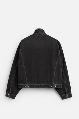 BOXY FIT DENIM JACKET - Zara фото 2