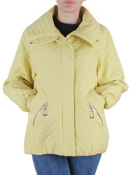 BM8819 YELLOW Куртка демисезонная женская (50 гр. синтепон)