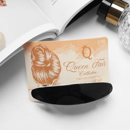 Цена за 4 шт. Заколка - автомат для волос «Ночь», 9 см, чёрная