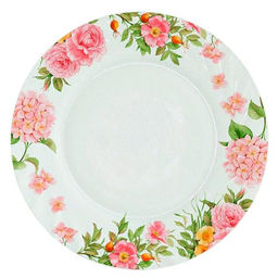 Тарелка обеденная 24,1 см JEWEL Агнес 7001 (стеклокерамика)