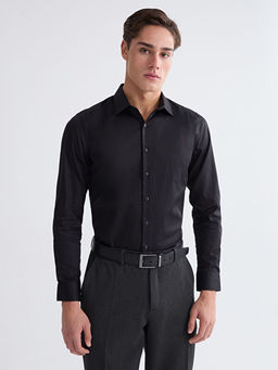 Slim Fit Gabardin Erkek G?mlek