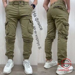 джоггеры мужские на резинке - Bruno фото 2