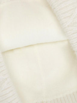 Шапка жен. анг+нейл LB-A53052 white - Labbra фото 4