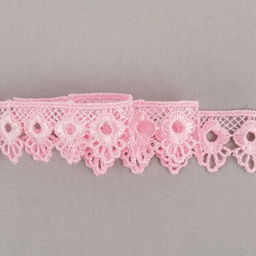 Гипюр Gamma 21 мм GGM-2101 в пакете 8.8 м 0.2 Турция СК/Распродажа GP008PI розовый