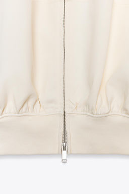 INTERLOCK BOMBER JACKET