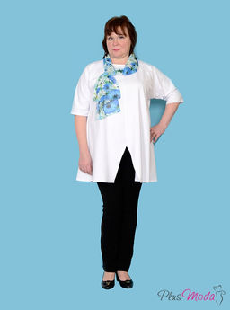 Туника Модель №9 размеры 52-66 - Plusmoda фото 3