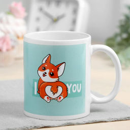 Кружка сублимация Ирина корги, 320 мл, с нанесением - Дарим красиво фото 3