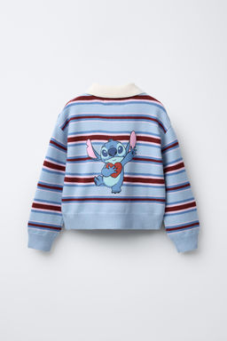 LILO & STITCH  DISNEY STRIPED POLO SWEATER - Zara фото 2