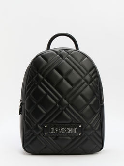 Женский рюкзак LOVE MOSCHINO QUILTED BAG Артикул 4377229, черный
