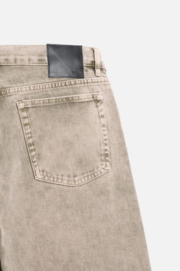 RELAXED STRAIGHT FIT JEANS - Zara фото 9