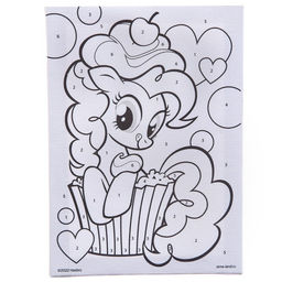 Картина по номерам для детей «Пинки Пай», 21×15 см, My Little Pony